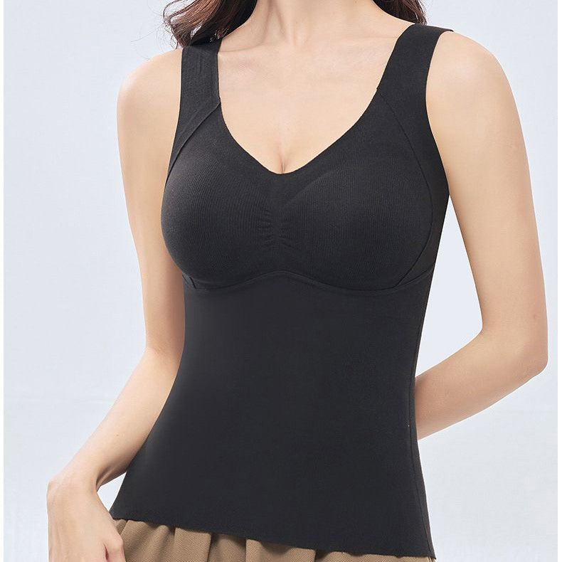 zp530-Women's thermal vest bra  اشتر ١ واحصل على ١ مجانا