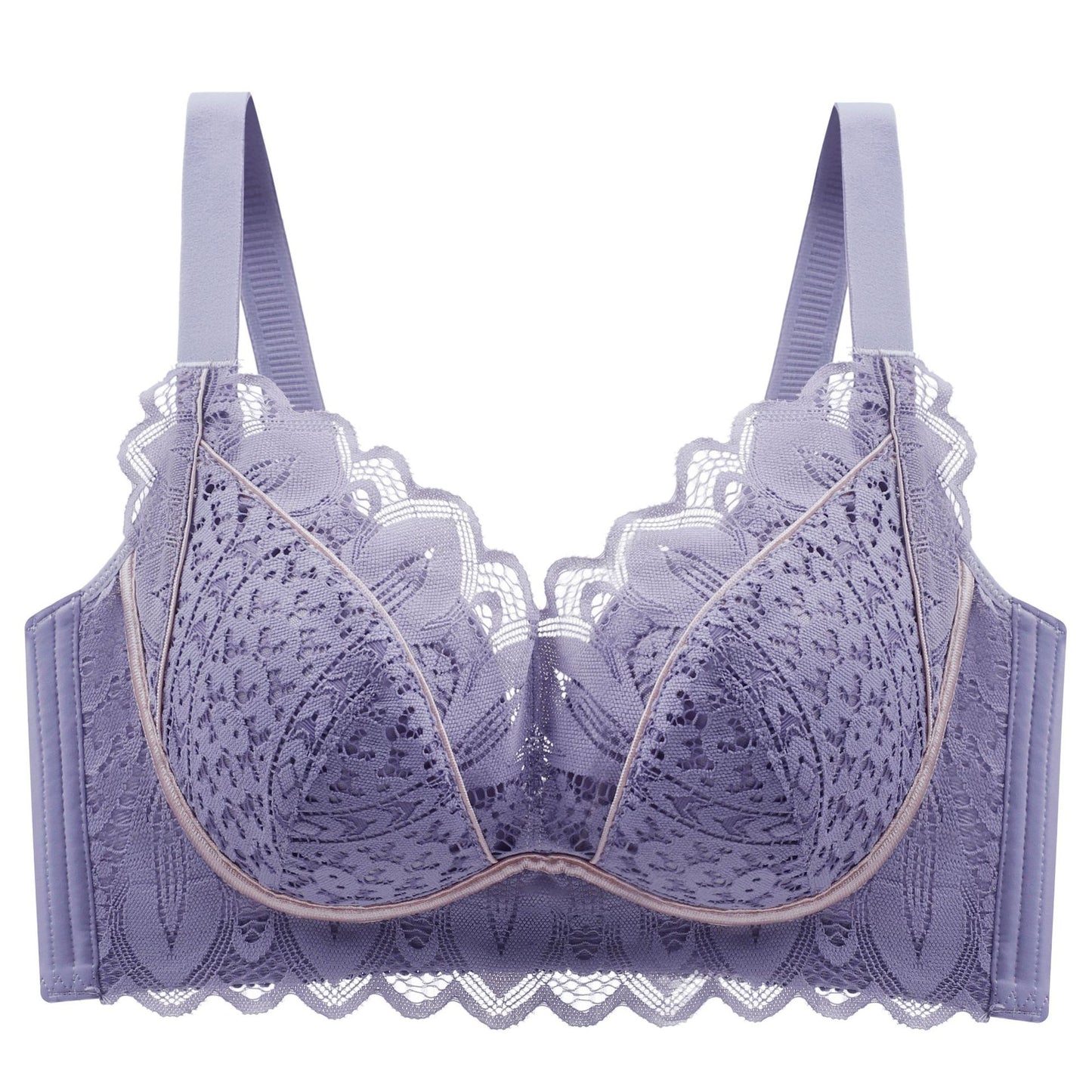 zp532-No-rim comfortable push-up bra for women