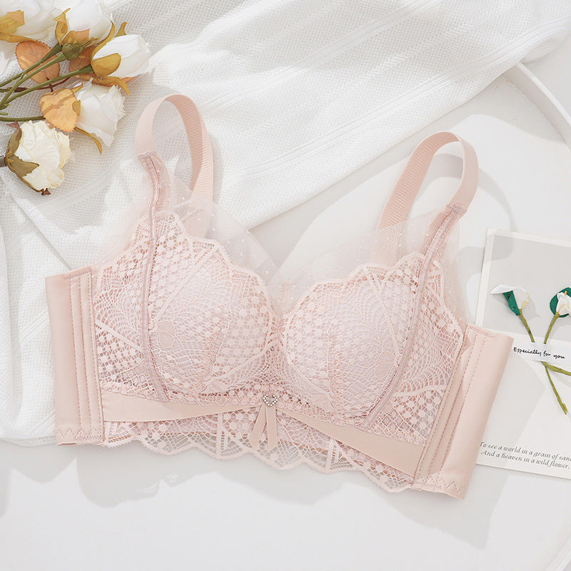 zp541-Sexy Lace Wire-Free Bra for Womenاشتر ١ واحصل على ١ مجانا