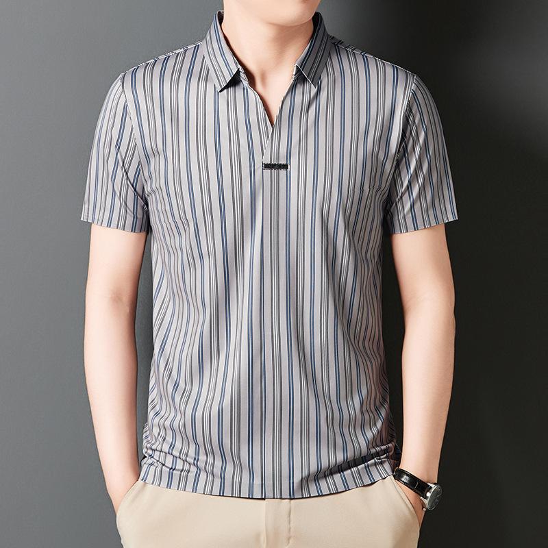 zd325-2025 Men's Casual Business T-Shirt