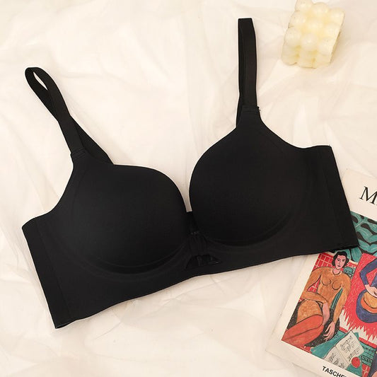 zp577-Women's pull-up push-up bra without wires