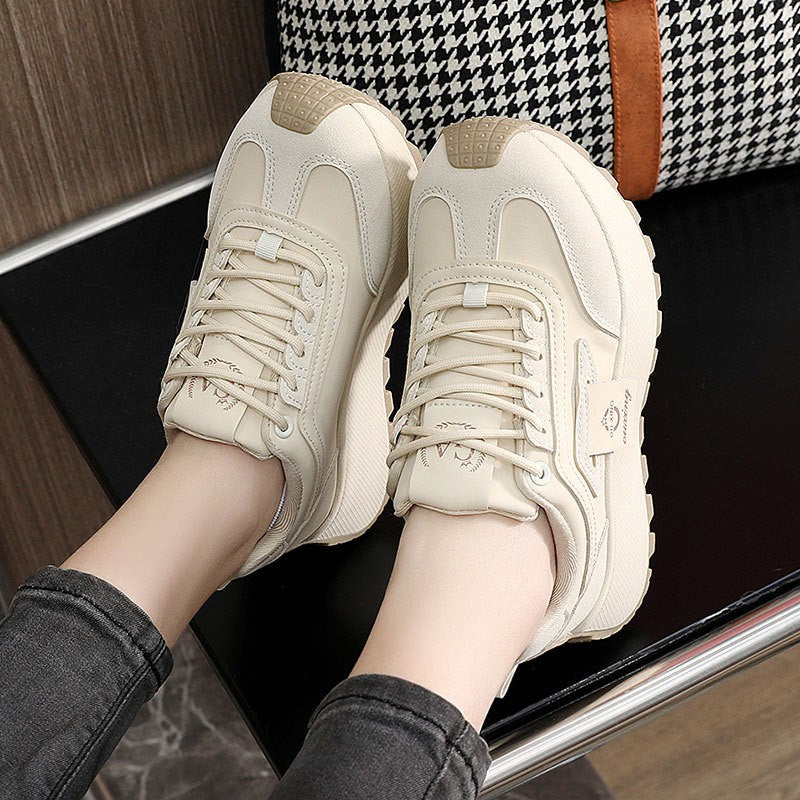 Women's simple and fashionable thick sole casual shoes