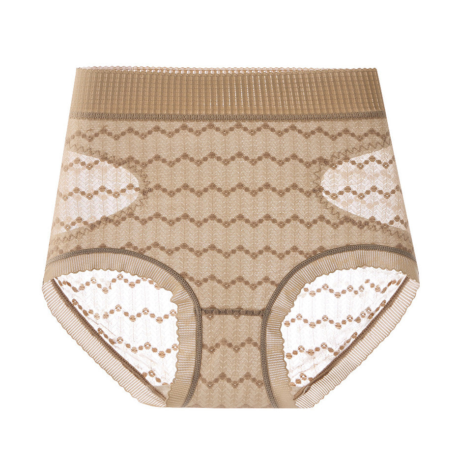 2025 Sexy lace high waist tummy control women's underwear