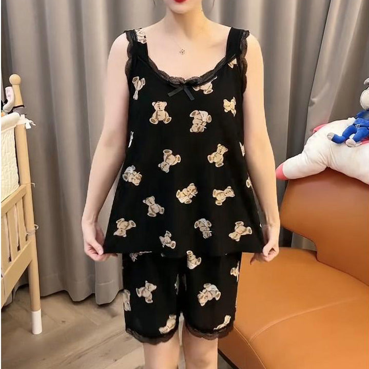 zp584-Fashionable and comfortable casual women's pajamas set