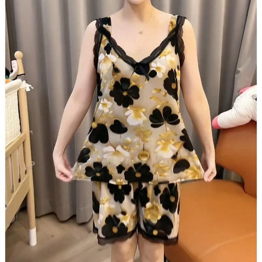 zp584-Fashionable and comfortable casual women's pajamas set