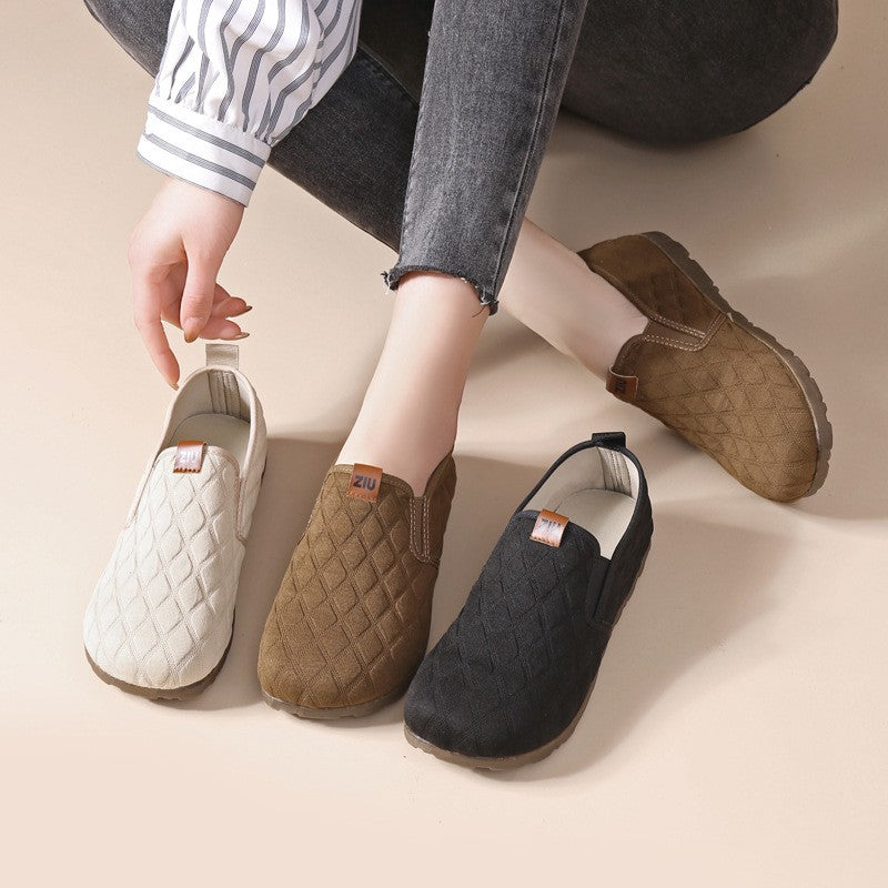 Ladies new simple versatile casual breathable walking shoes