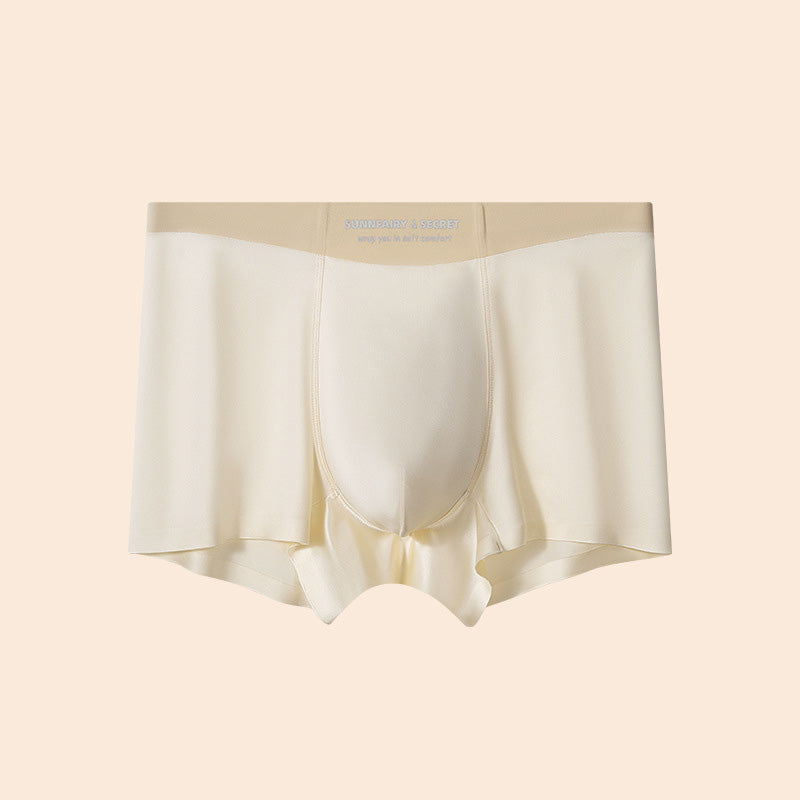 zd352-Light luxury satin soft silky breathable men's ice silk underwear