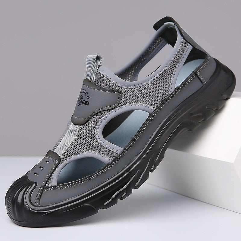 2025 Summer Hollow mesh breathable men's sandals