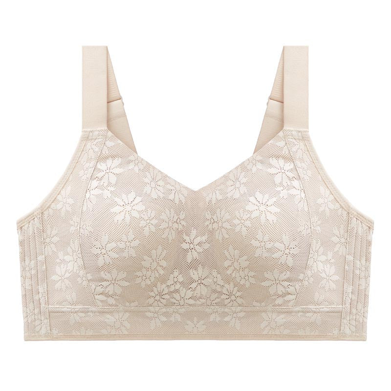 Women's summer anti-sagging bra
