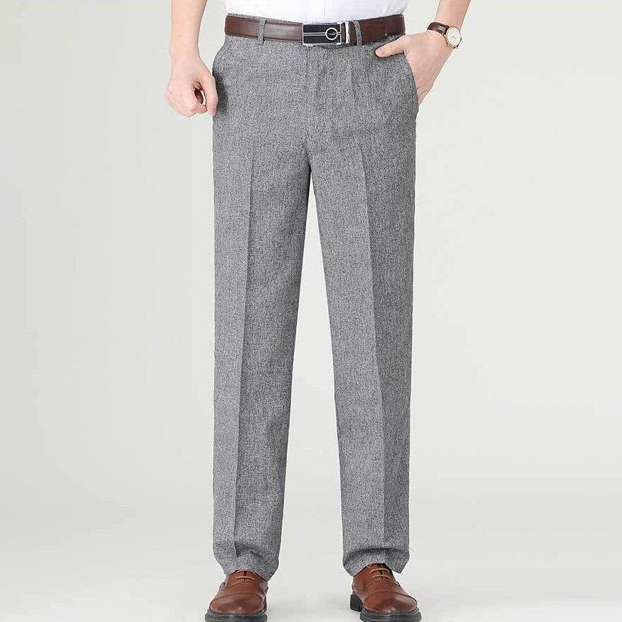 2025 Men's Thin Linen Casual Trousers