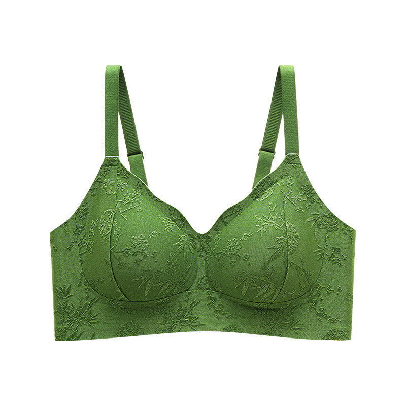 2025 luxury silk push up bra for women