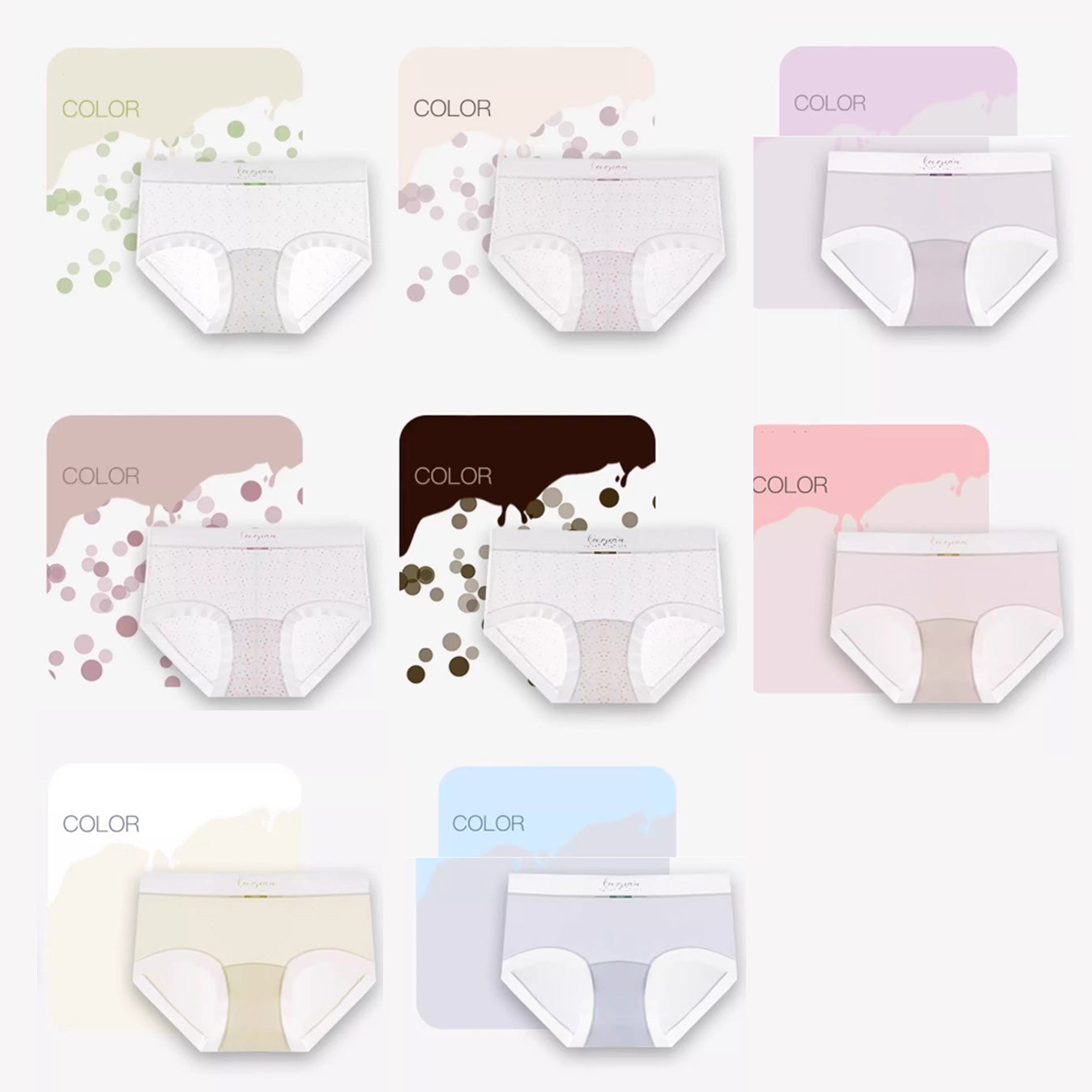 Ultra-thin ice silk comfortable women's underwear