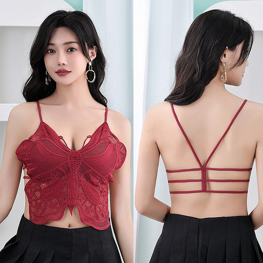 zp608-Lace Suspenders Women's Underwear