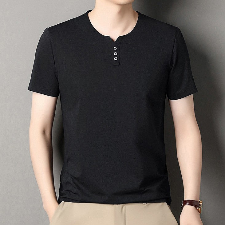 Casual and comfortable men's short-sleeved T-shirt