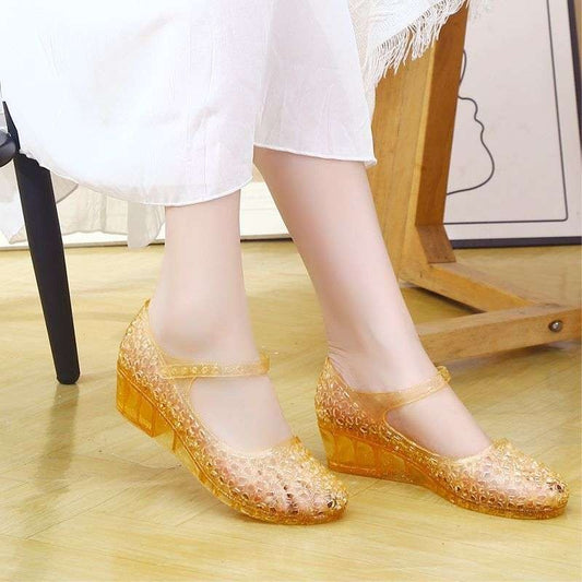 New women's crystal comfortable sandals