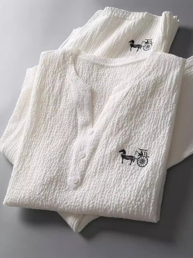 High quality ice silk linen men's suit
