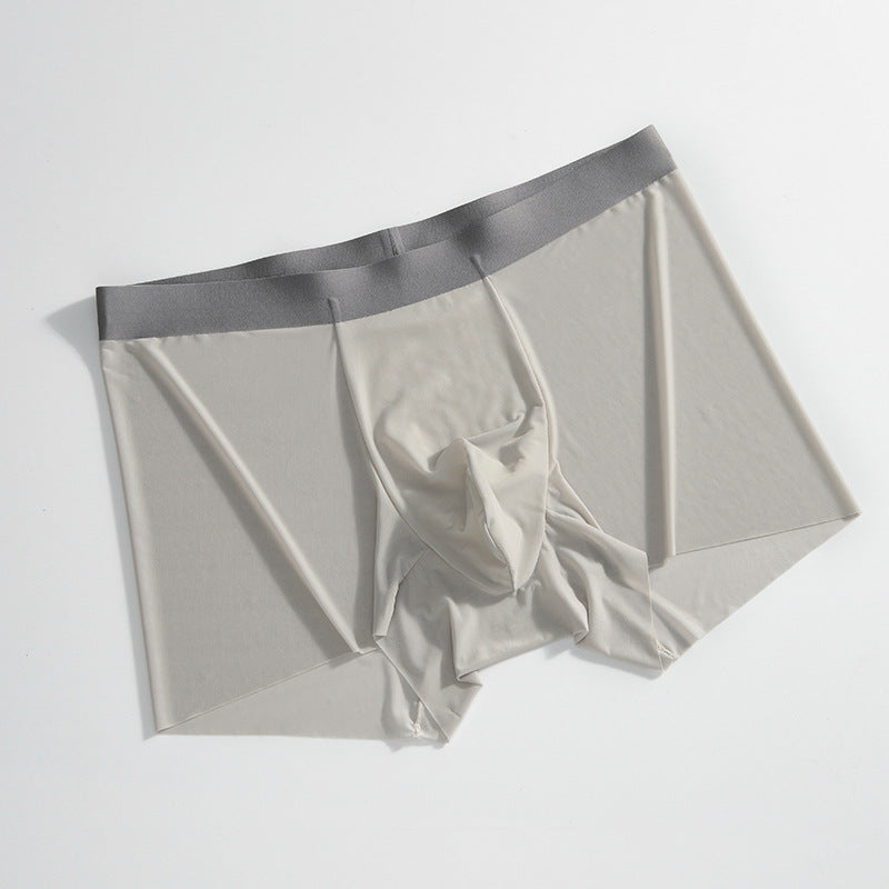 New summer ultra-thin ice silk underwear