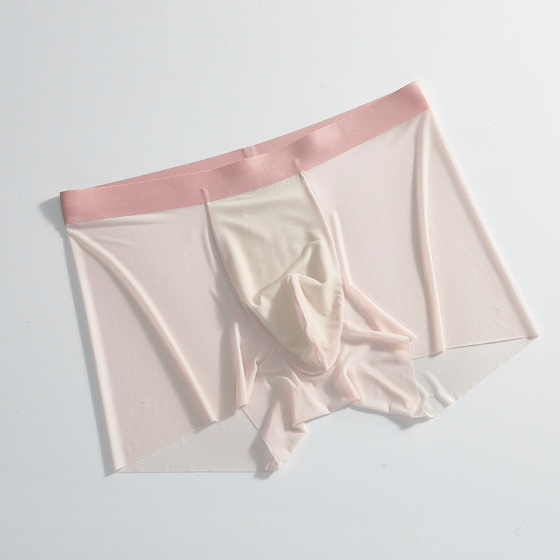 New summer ultra-thin ice silk underwear