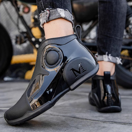 Men's summer waterproof and non-slip rain shoes