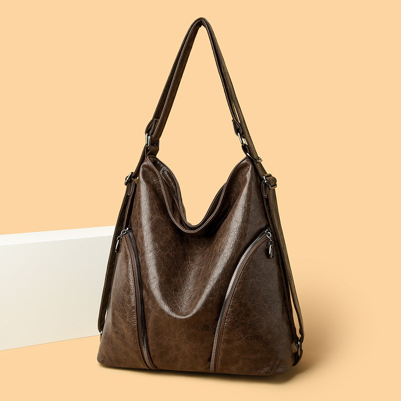 zp619-Retro new large capacity messenger bag