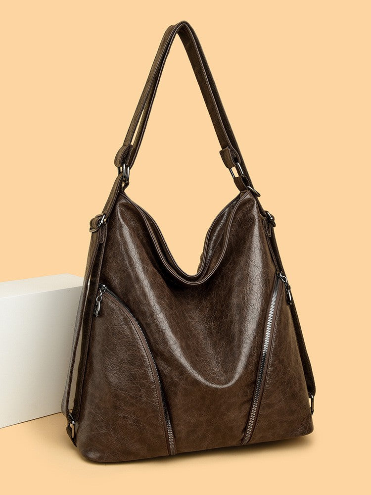 zp619-Retro new large capacity messenger bag