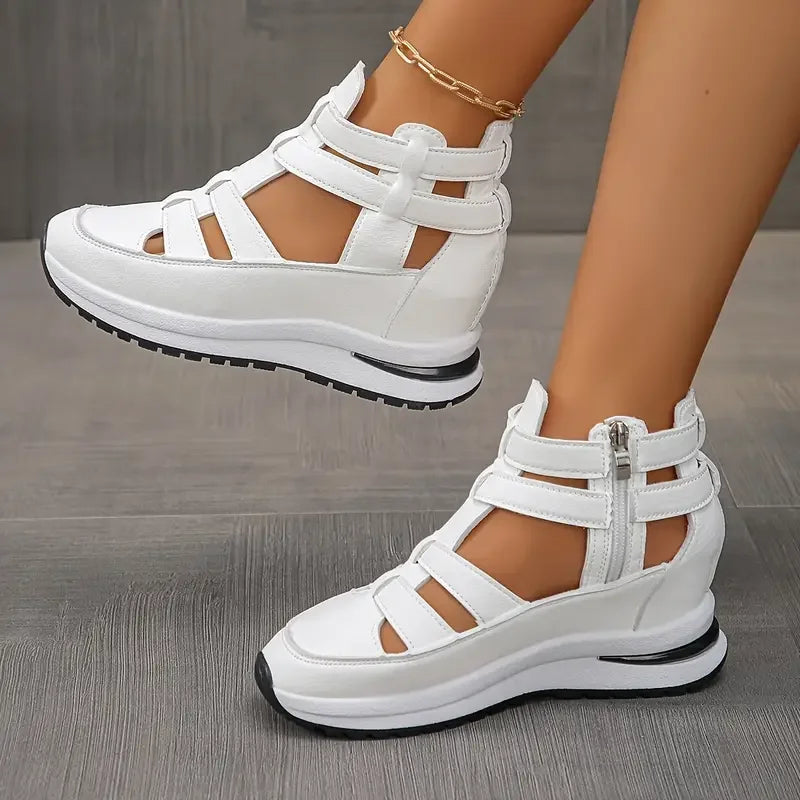 zp623-New Fashion Hollow Thick-soled Casual Sandals