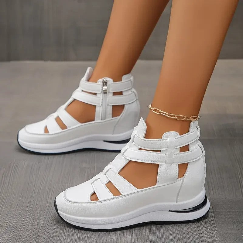 zp623-New Fashion Hollow Thick-soled Casual Sandals