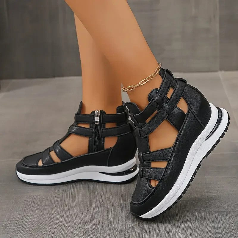 zp623-New Fashion Hollow Thick-soled Casual Sandals