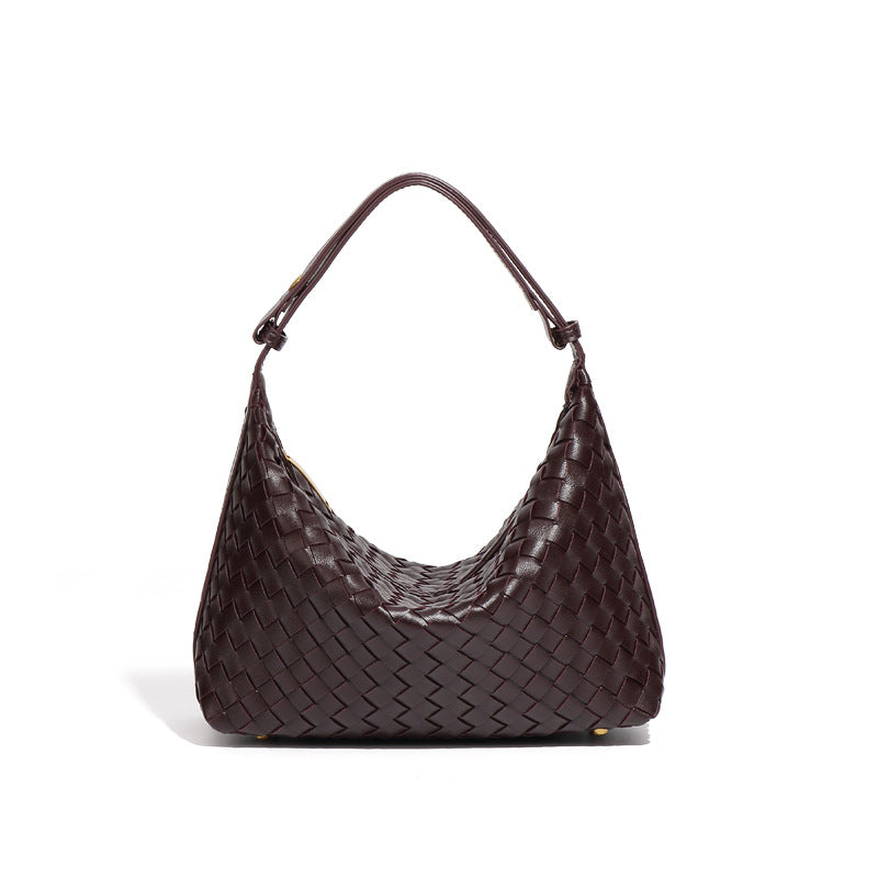zp624-Women's trendy all-match hand-woven handbag