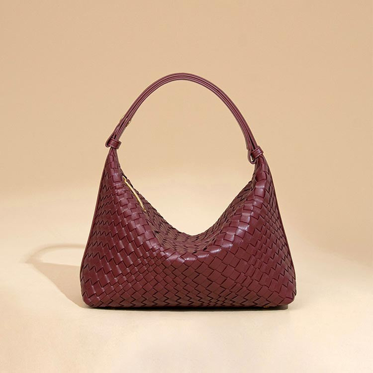 zp624-Women's trendy all-match hand-woven handbag