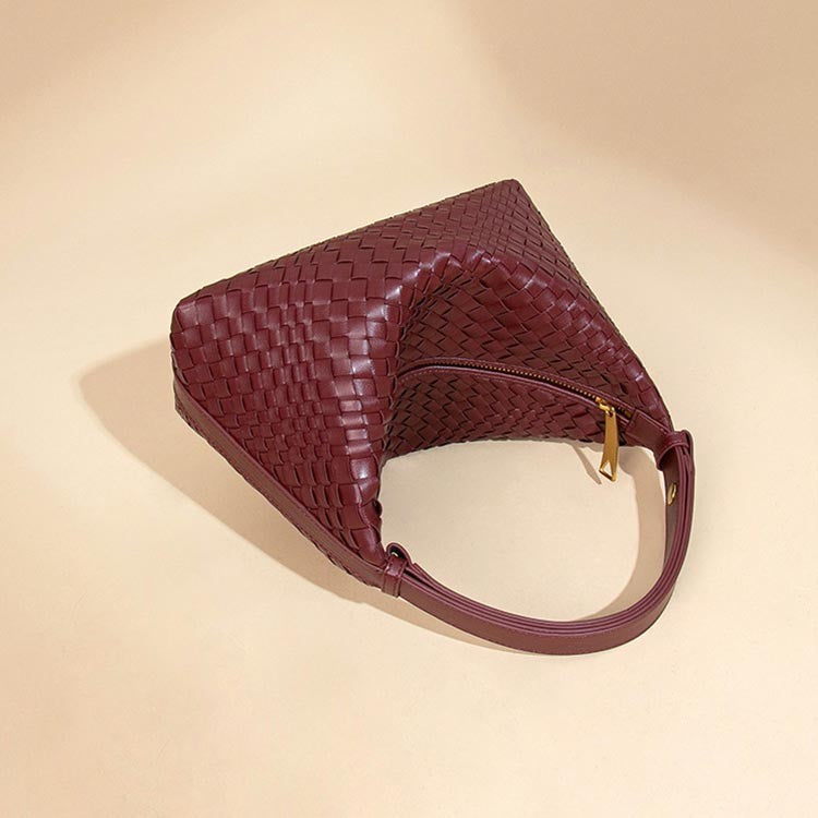 zp624-Women's trendy all-match hand-woven handbag