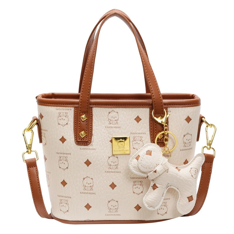 zp627-Women's Korean style fashion printed shoulder bag
