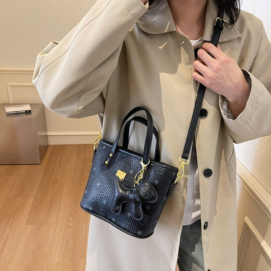 zp627-Women's Korean style fashion printed shoulder bag