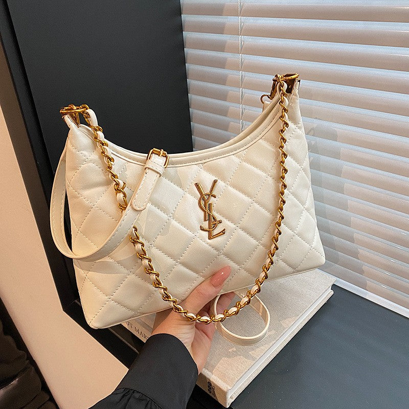 zp731-Chanel style diamond crossbody bag