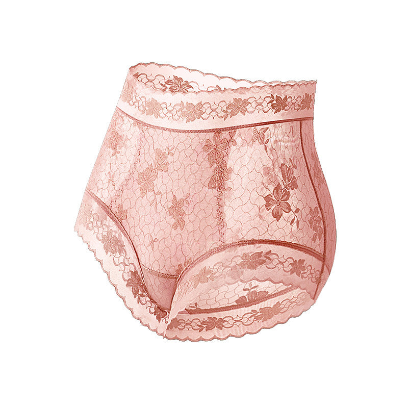 Women's Thin Lace Tummy Control Panties