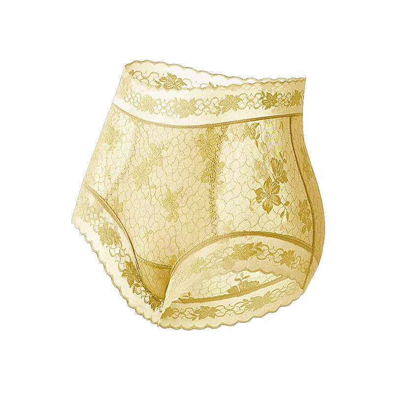 Women's Thin Lace Tummy Control Panties