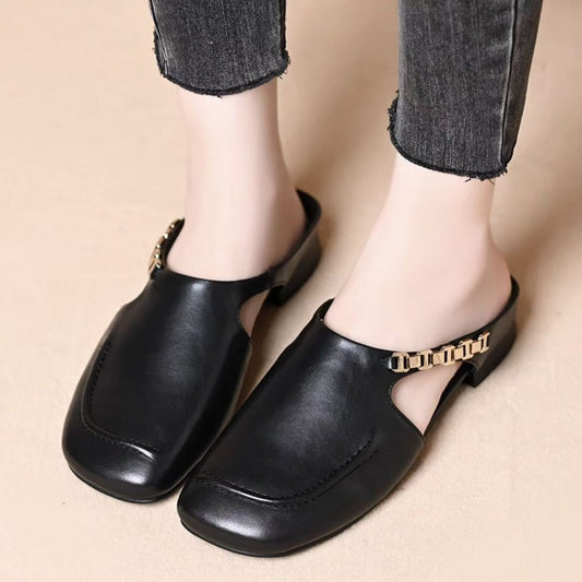 zp637-Women's summer flat slip-on sandals