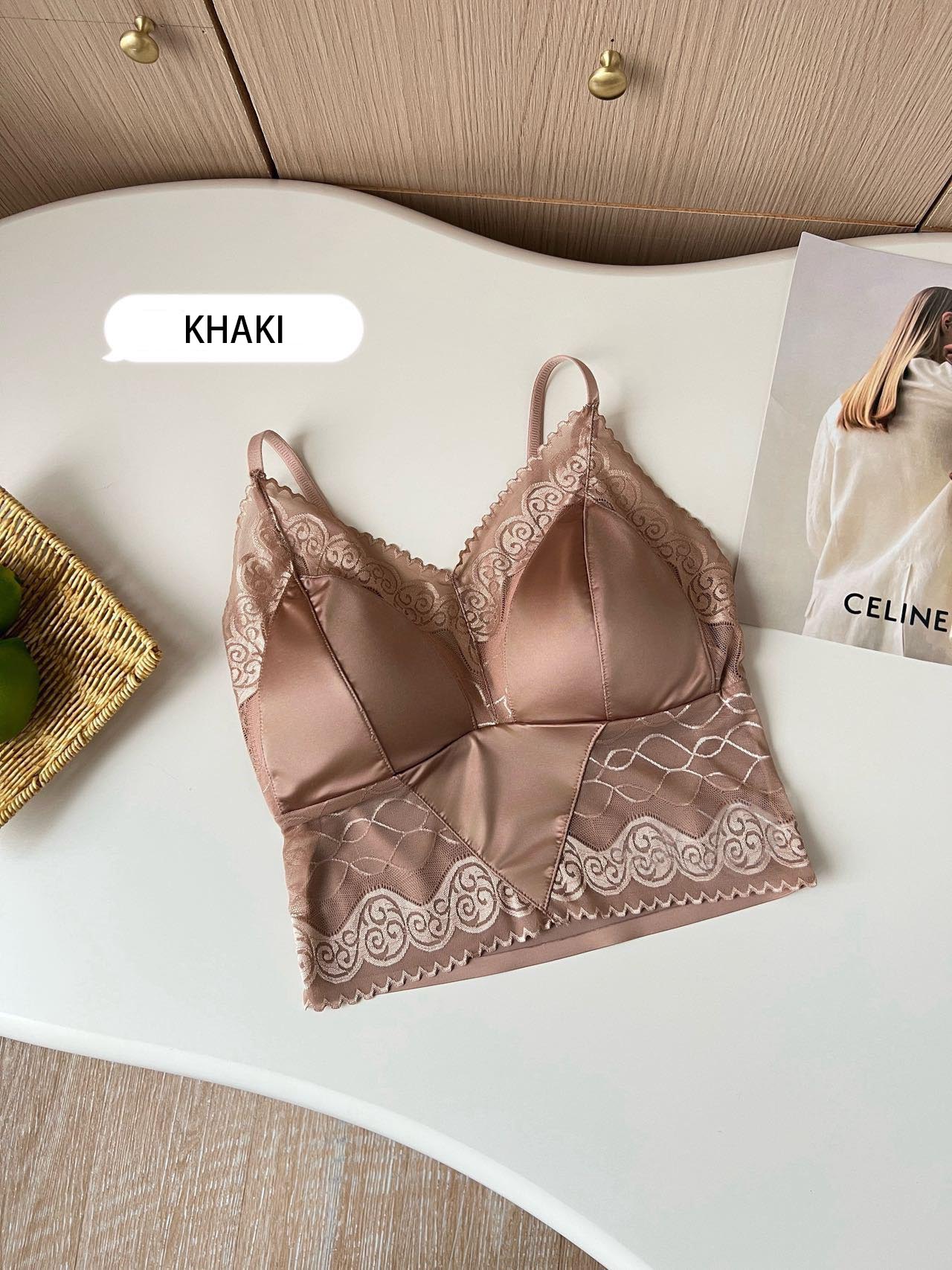 zp738-Women's summer sexy lace V-neck beautiful back lingerie