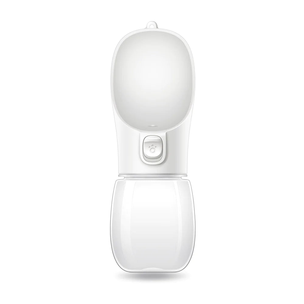 Portable pet water cup (can hold dog food)