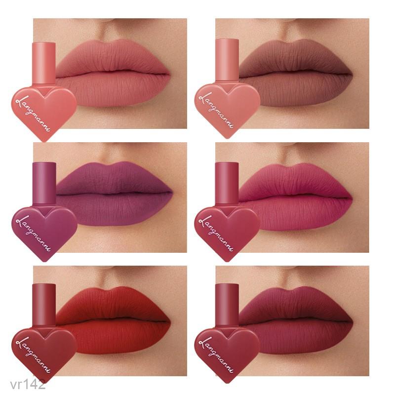 Matte 12 Color Heart Matte Lipstick Set