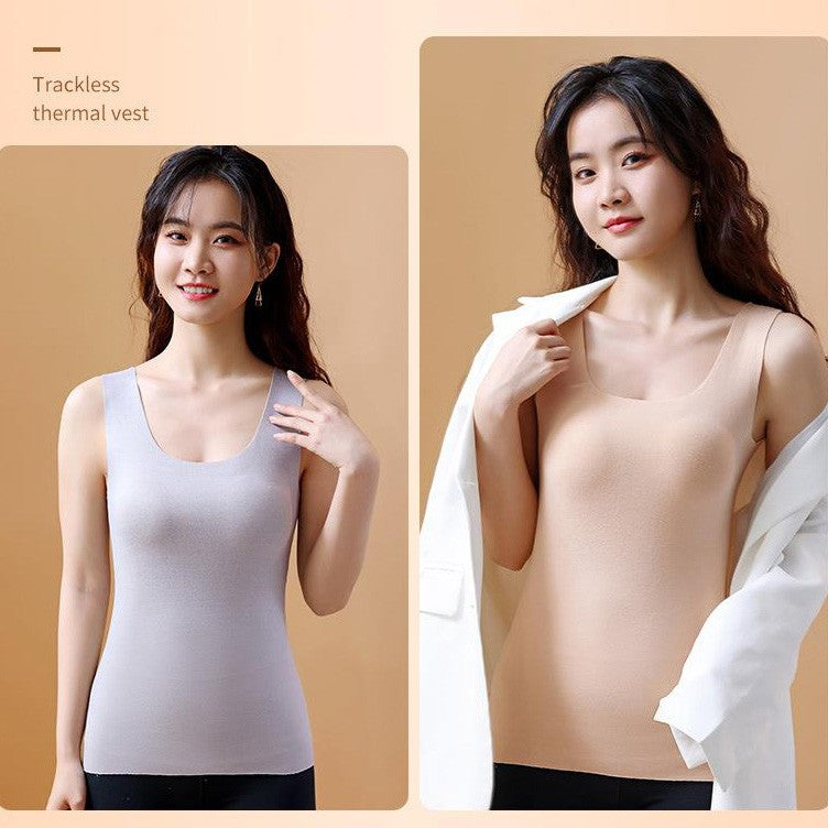 Women's seamless German velvet thermal vest【buy 1 get 2 free】