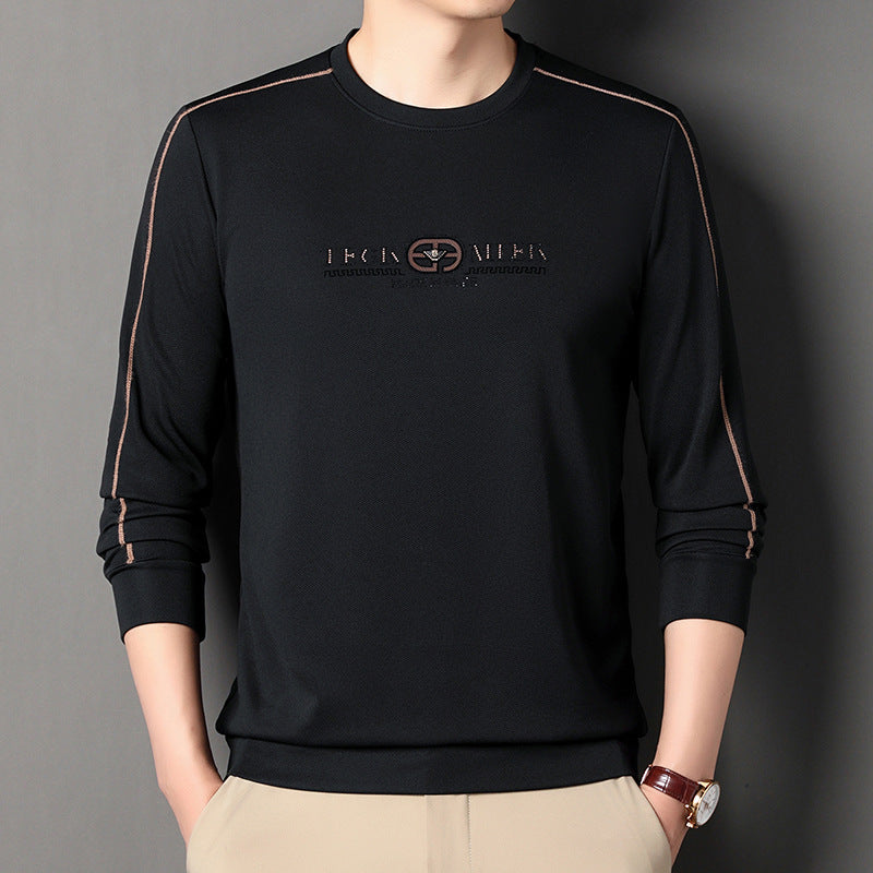 zd173-2023 Autumn Men's Long Sleeve Fashion Korean Style Sweatshirt