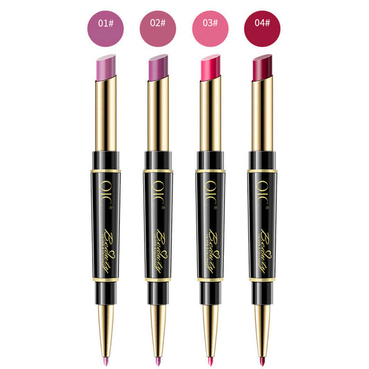 Two-in-one lipstick lip liner-A（SALE）