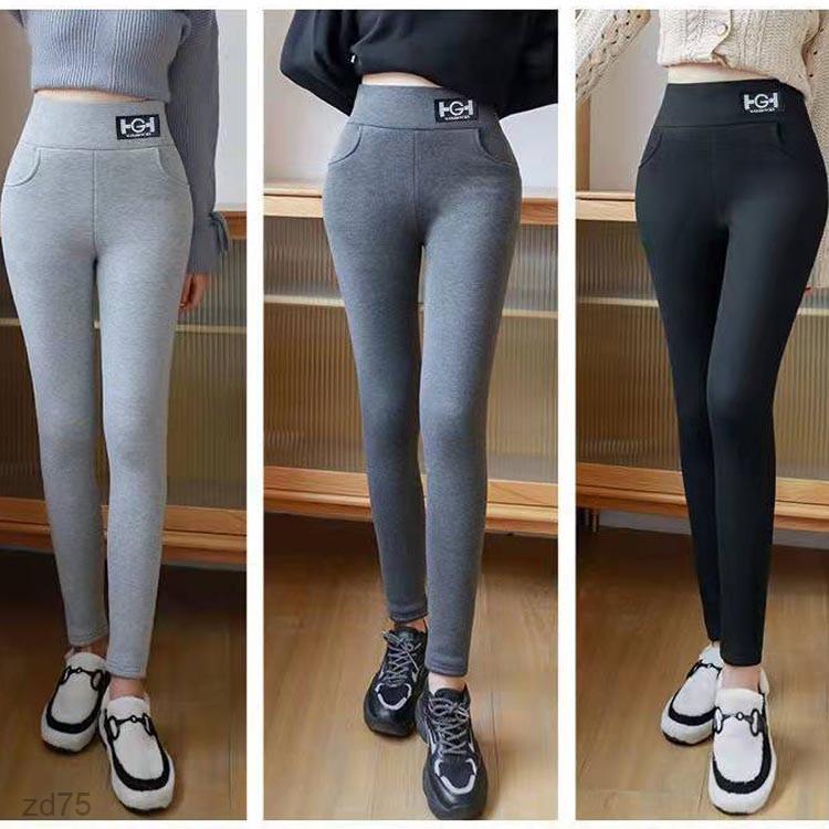 zd75-autumn winter thick leggings for outer wear  اشتري 1 و إحصول على 1 مجانا