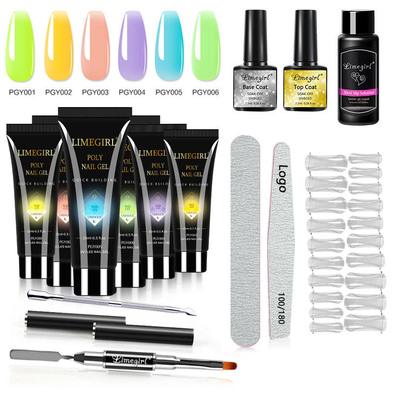 Nail extension glue set