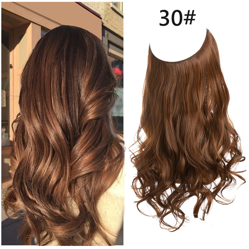 [اشترِ 1 واحصل على 1 مجانًا] New big wave one piece wig piece