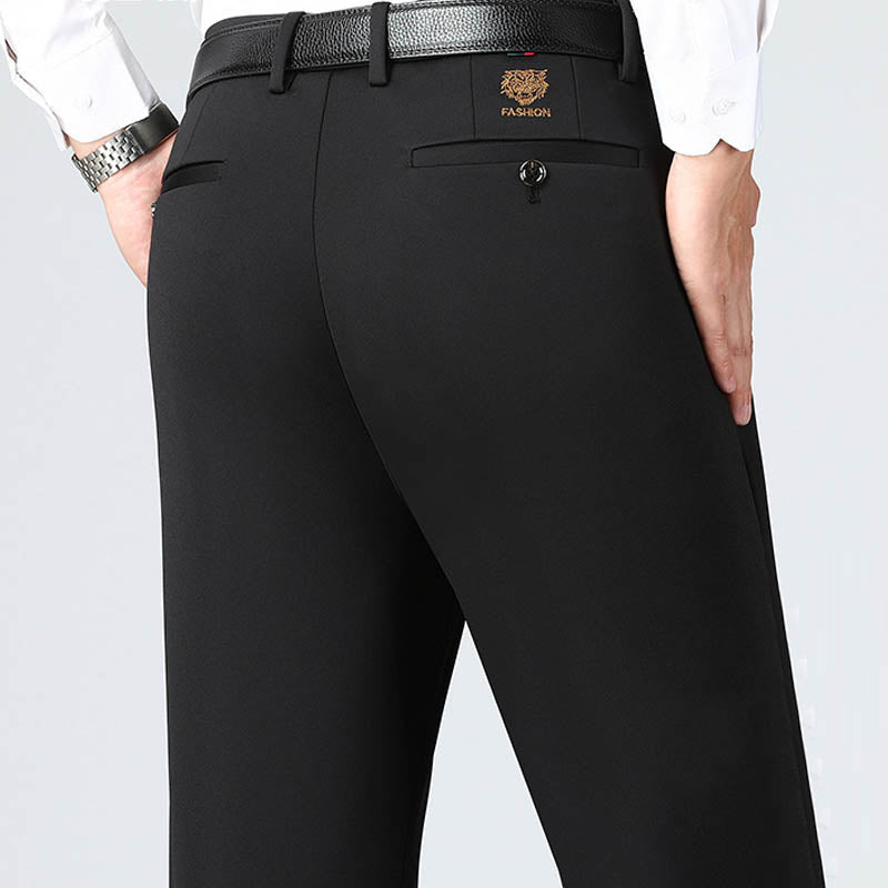 zd299-Autumn and winter thick stretch men's casual pants