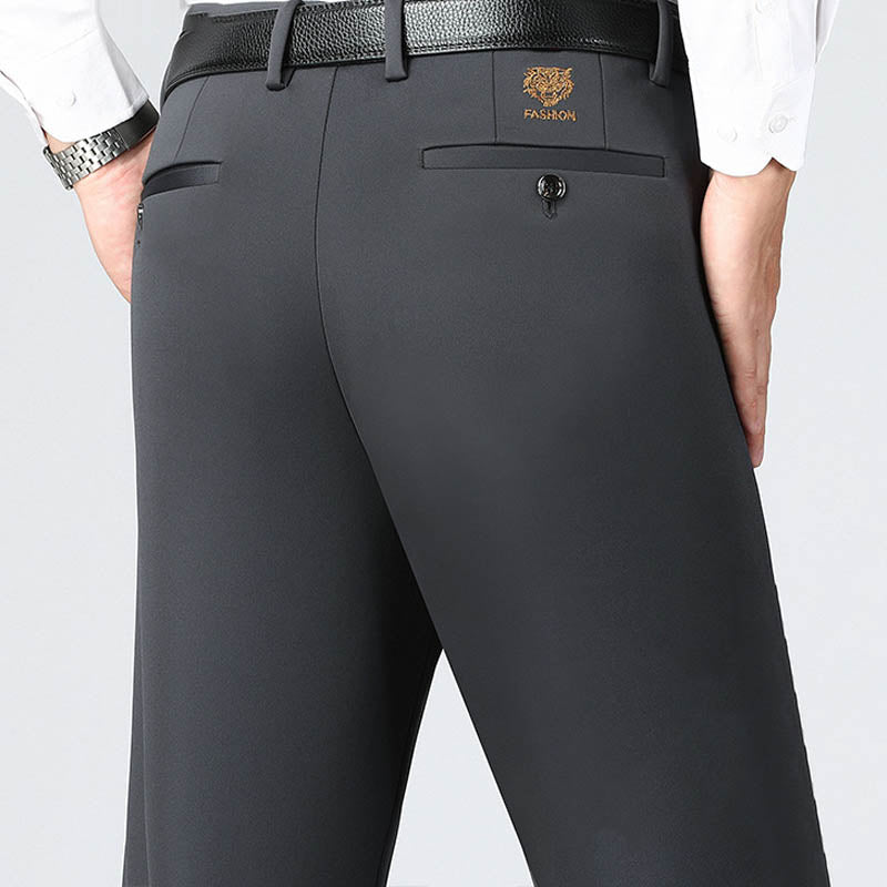 zd299-Autumn and winter thick stretch men's casual pants