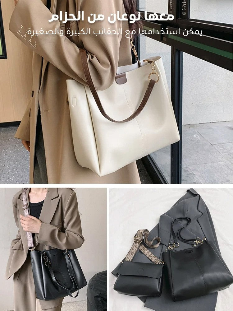 Fashionable textured mother-in-law bag for women