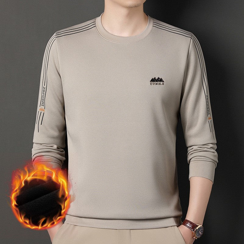 Men's fleece thickened sweatshirt